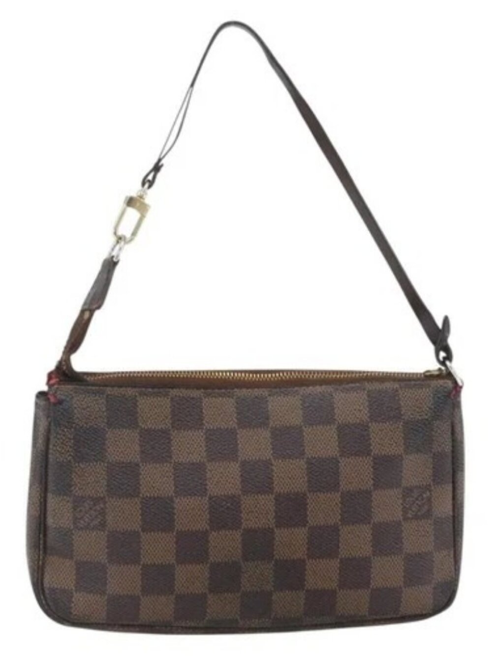 LOUIS VUITTON Damier Ebene Pochette Accessoires Pouch N41206 LV Auth 168013 - Picture 2 of 16